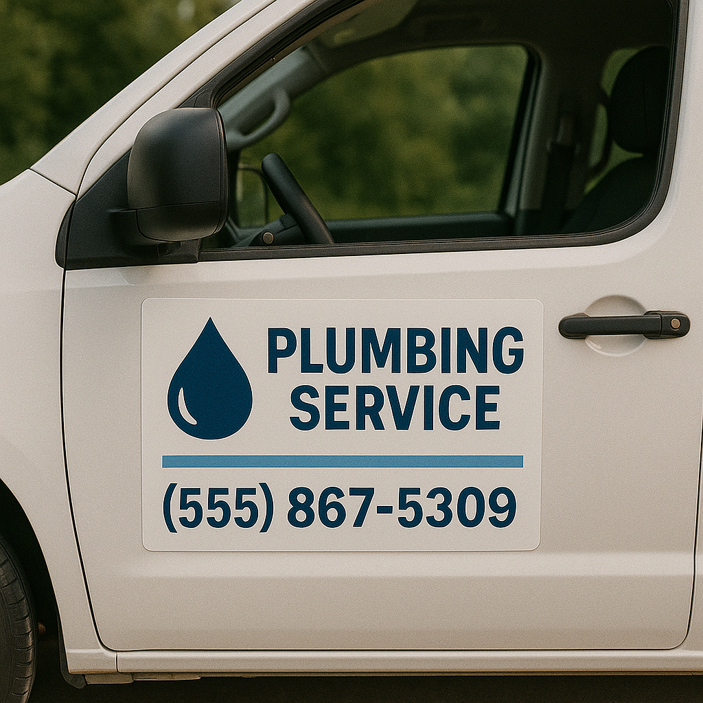 Magnetic Vehicle Signs