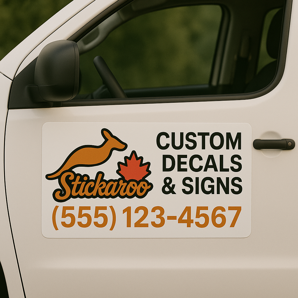 Magnetic Vehicle Signs